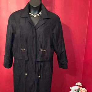 FITZ WRIGHT TRENCH COAT SIZE 10